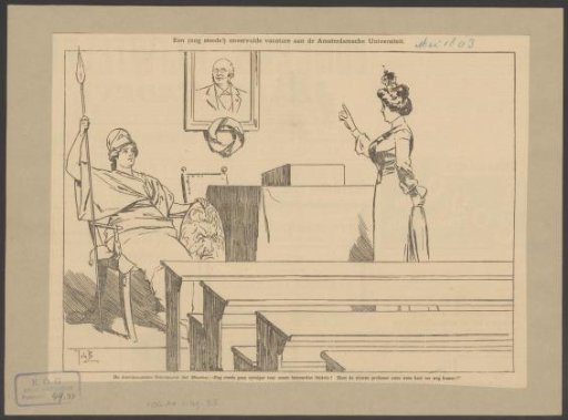 Maiden of Amsterdam addresses Minerva