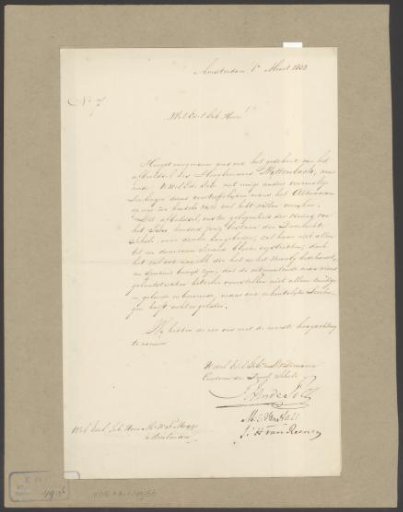 Donation of a portrait of Daniël Wyttenbach on the occasion of the two-hundredth anniversary of the Illustrious School