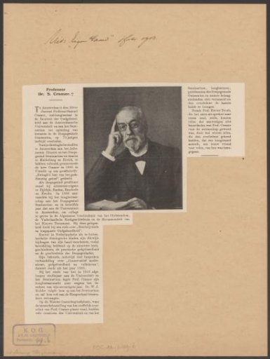 Portrait of Samuel Cramer