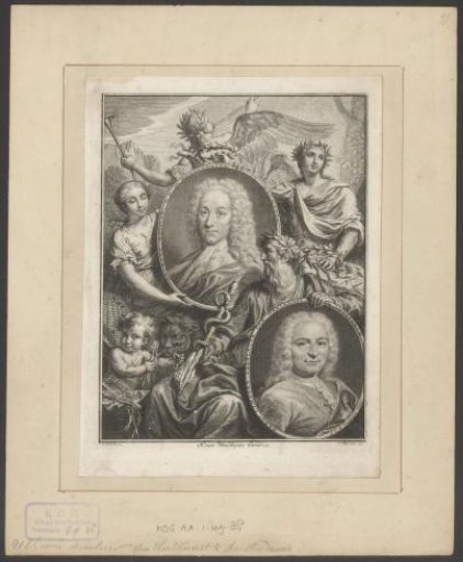 Portraits of Lorenz Heister and Hendrik Ulhoorn