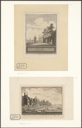 View of the toll gate on the Amsteldijk