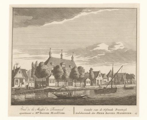 View of the Amstel at the estate Brandwijk