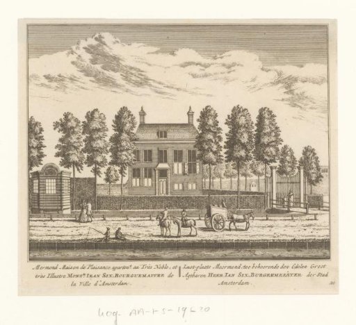View of the country estate Meermond