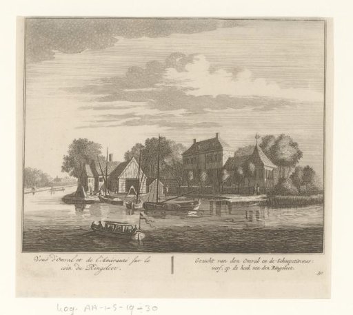 View of the shipyard at the corner of the Ringsloot
