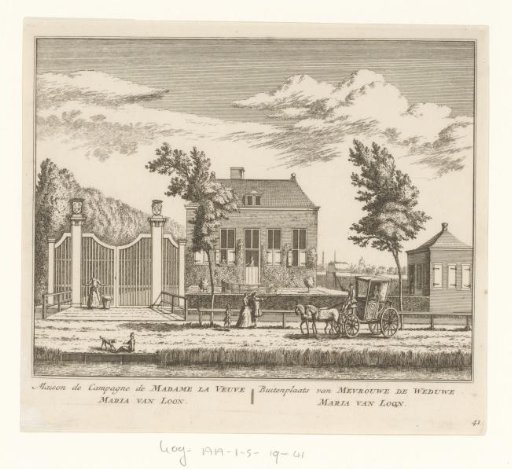 View of the estate Vreugdenhof