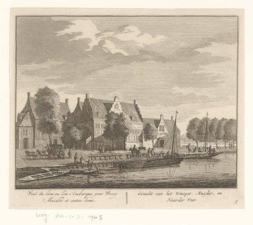 View of the Amstel at the inn de IJsbreker