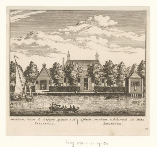 View of the estate Strandvliet
