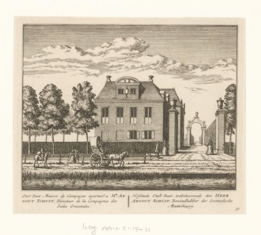 View of the estate Oostrust