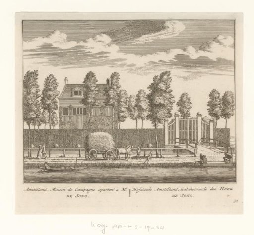 View of the country estate Amstelland