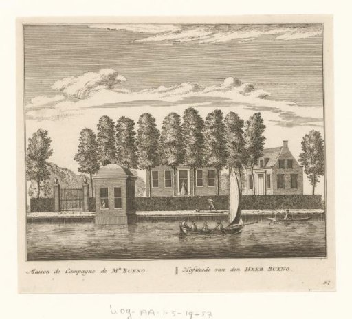 View of the country estate of Mr. Bueno