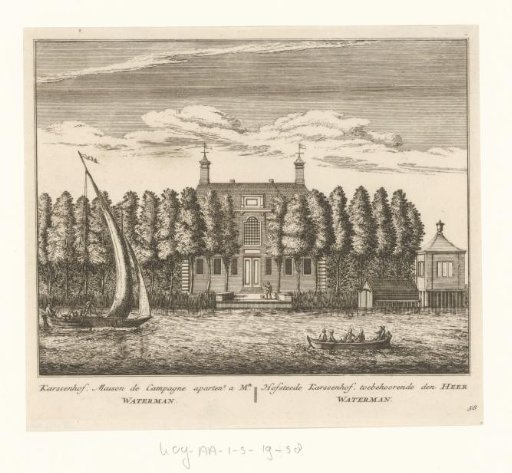 View of the country estate Karssenhof