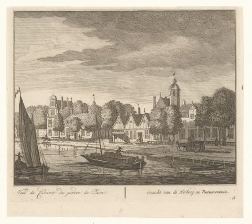 View of the Amstel at the Pauwentuin