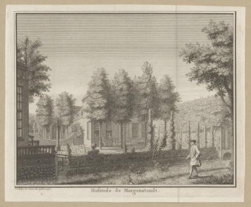 View of the farm De Morgenstondt