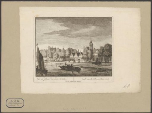 View of the Amstel at the Pauwentuin