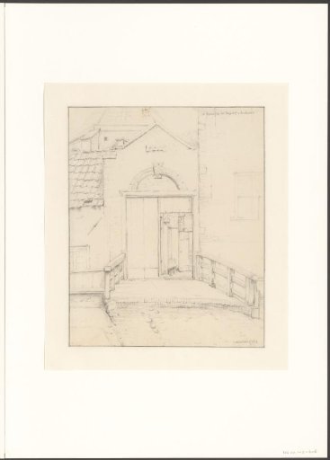 View of the entrance to the Begijnhof