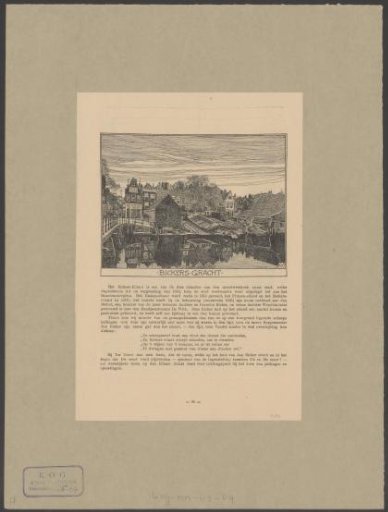 View of the Bickersgracht