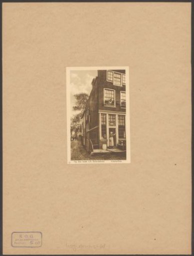 View of the corner of the Bickerstraat