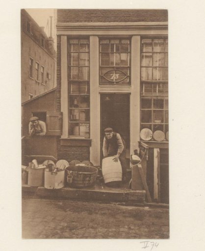 View of the premises of a milkman on the Bickerseiland