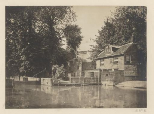 View of the Polderhuis on the Boerenwetering
