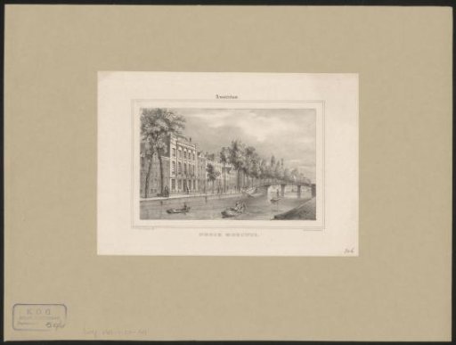 View of the Felix Meritis building in Amsterdam