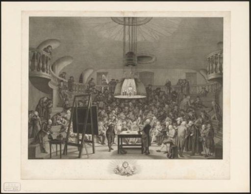 Hall of Natural Sciences in Felix Meritis, 1789