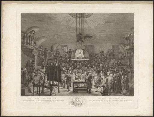 Hall of Natural Sciences in Felix Meritis, 1789