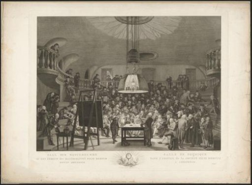 Hall of Natural Sciences in Felix Meritis, 1789