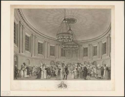 Concert hall in Felix Meritis, 1789