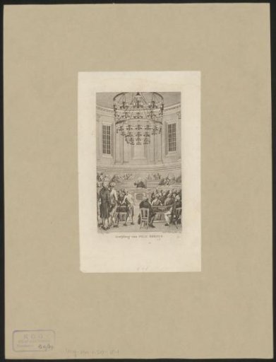 Inauguration of Felix Meritis, 1788