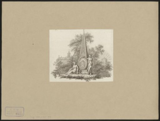 Allegory on the foundation of Felix Meritis