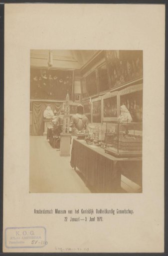 Exhibition space of the Amsterdam Museum in the Oudemannenhuis in Amsterdam