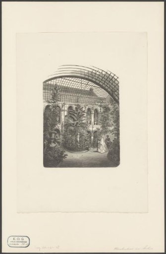 Winter garden of Krelage & Zoon in Haarlem