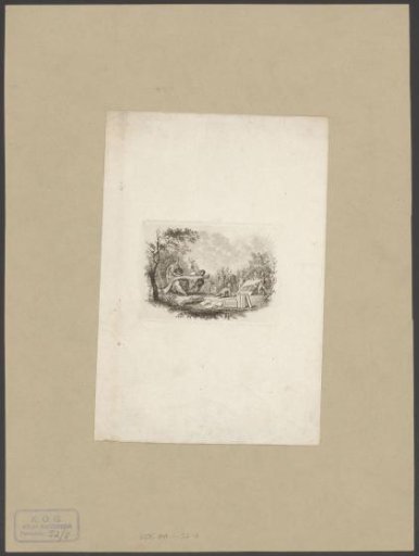 Vignette of the rhetoricians' chamber "De Egelantier"