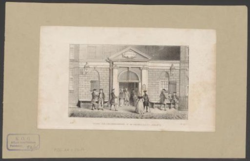 Entrance of the Amsterdam Theatre
