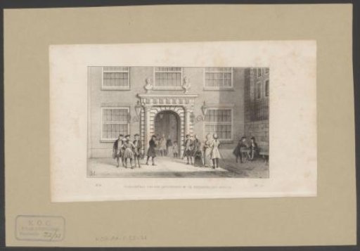 Inner gate of the Amsterdam Theatre, 1772