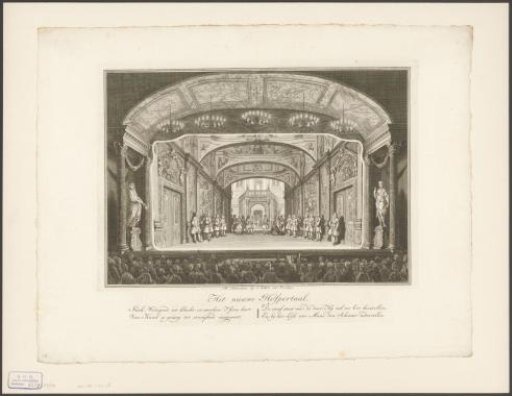 Theater with Stage Decoration: The New Court Portal
