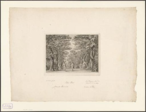 Scene from: The Death of Johan and Garcias: Four Men in the Forest