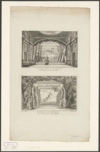 Two theatre sets