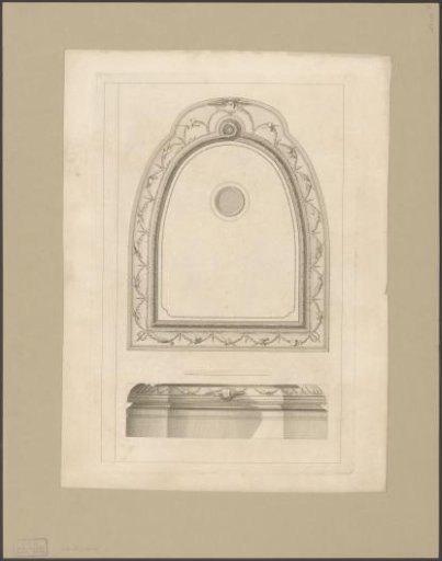 Ceiling of the Schouwburg on the Leidseplein in Amsterdam, 1775