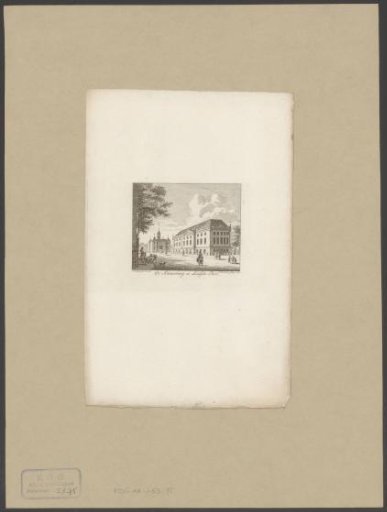 View of the theatre at the Leidseplein in Amsterdam