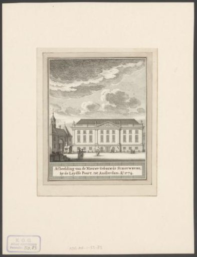 View of the Theatre on the Leidseplein in Amsterdam