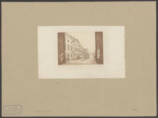 View of the Theatre on the Leidseplein in Amsterdam