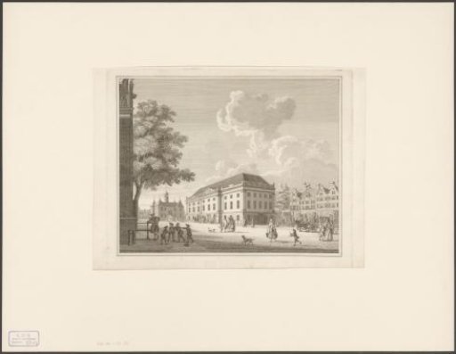 View of the Theatre on the Leidseplein in Amsterdam
