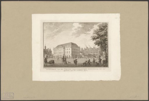 View of the Theatre on the Leidseplein in Amsterdam, 1774
