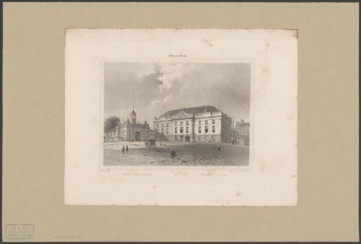 View of the Theatre on the Leidseplein in Amsterdam