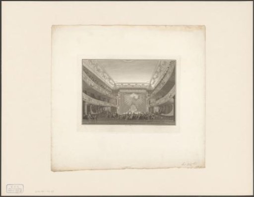 View of the Stage of the Theatre on the Leidseplein in Amsterdam, 1774