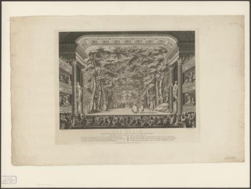Theatre with stage scenery: The Forest