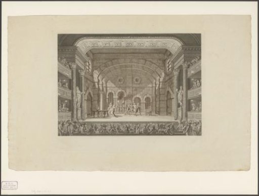 Theatre with stage scenery: The Dungeon