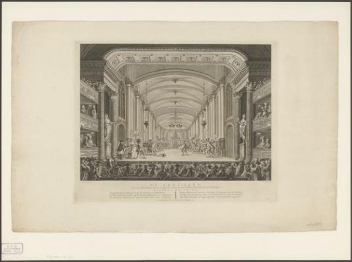 Theatre with stage scenery: The Abbey Church