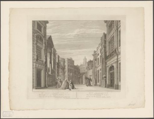 Stage scenery: The Italian Street